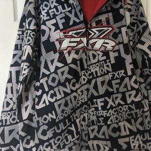 Woman's FXR Riding Jacket. With hood.  Worn once on a vacation. Size  Large
